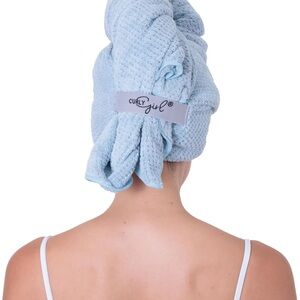 Curly Girl Dusty Blue Hair Towel